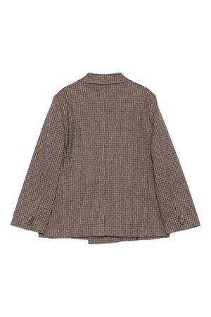 blazer in poliestere beige PAOLO PECORA KIDS | PP4109CAPPU
